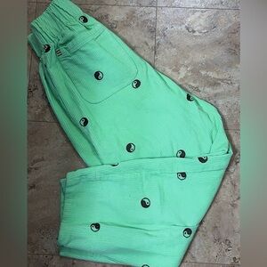 BDG corduroy yin yang pleaded trousers